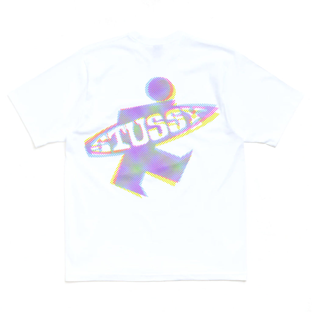Stüssy T-Shirt "Dot Surf" white