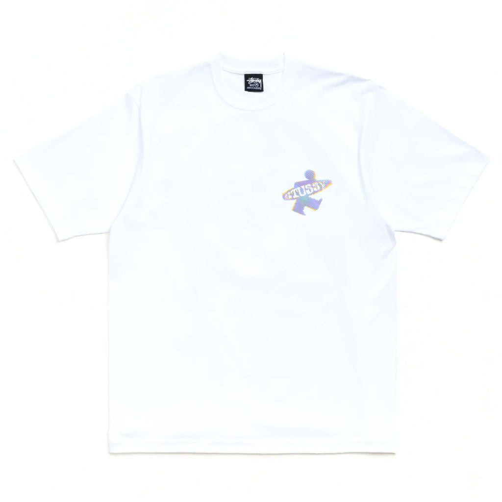 Stüssy T-Shirt "Dot Surf" white