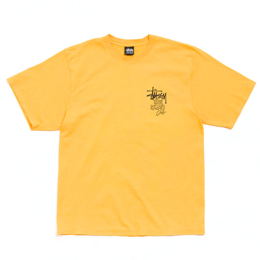 Stüssy T-Shirt "High Roller Pig.Dyed" marigold