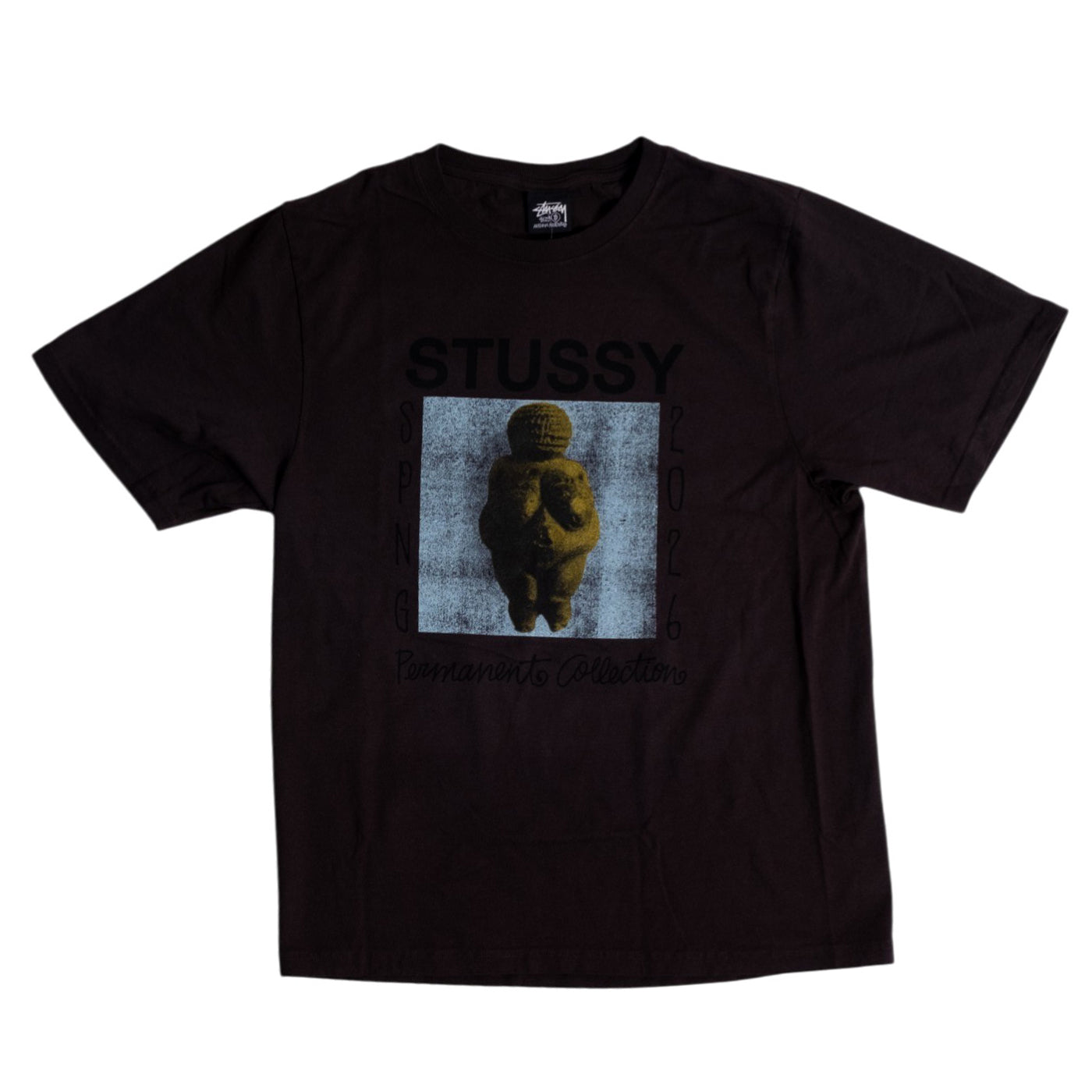 Stüssy T-Shirt "Permanent Collection Pigment Dyed" faded black