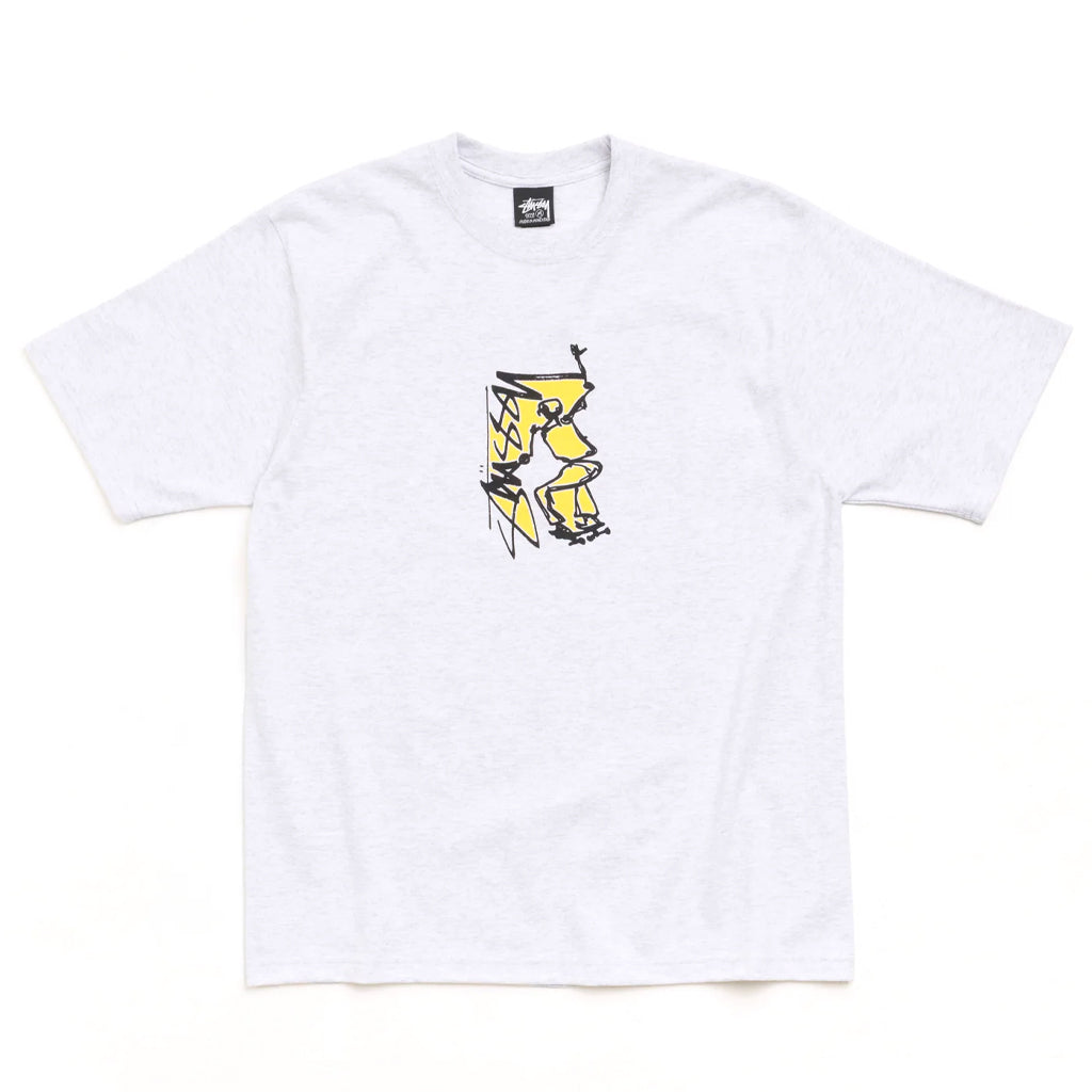 Stüssy T-Shirt "Smooth Sk8" ash heather