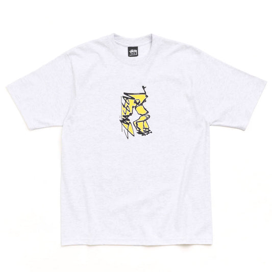 Stüssy T-Shirt "Smooth Sk8" ash heather