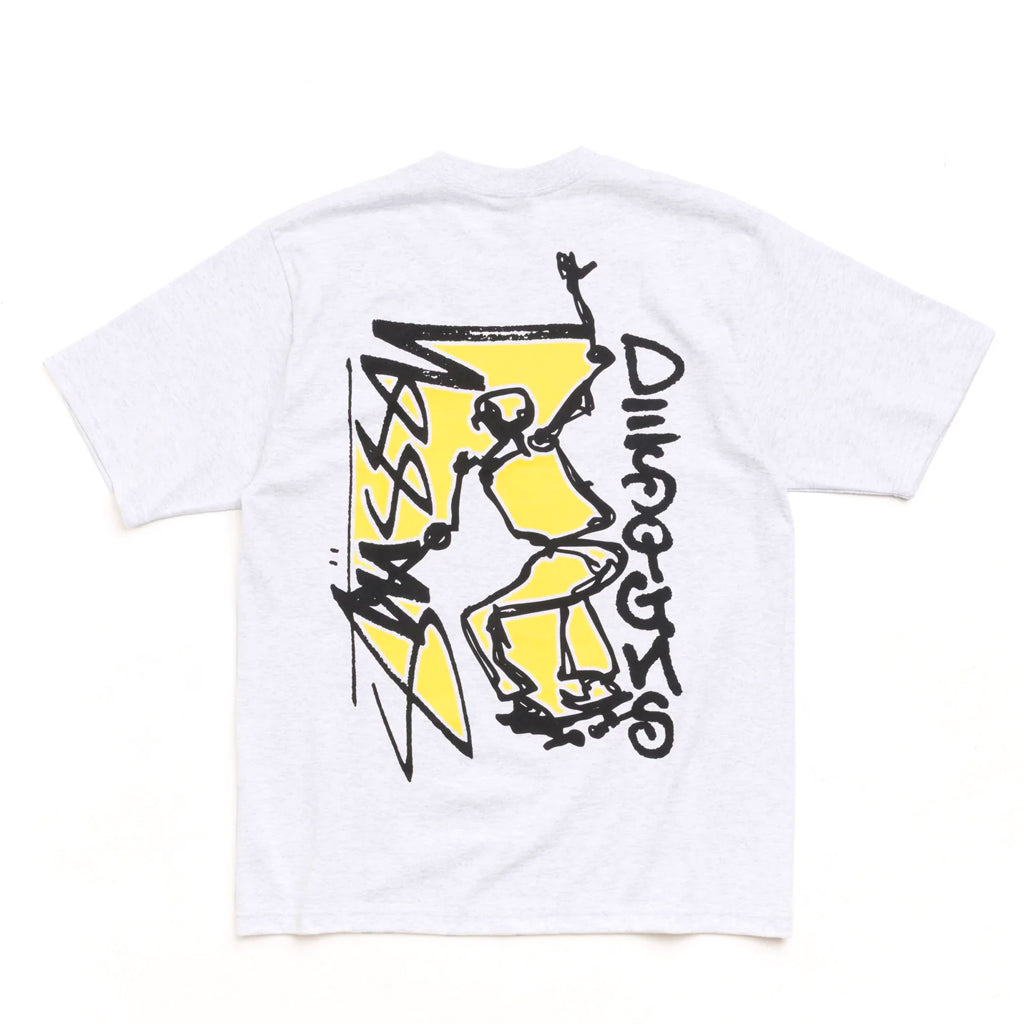 Stüssy T-Shirt "Smooth Sk8" ash heather