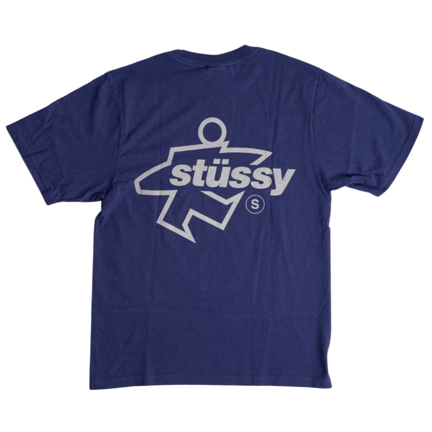 Stüssy T-Shirt "Surf Size Pigment dyed" indigo