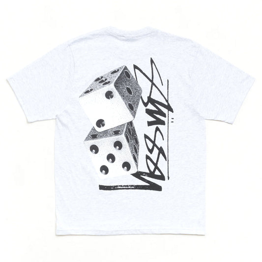 Stüssy - T-Shirt - Tall Dice - ash heather - Instore Only!