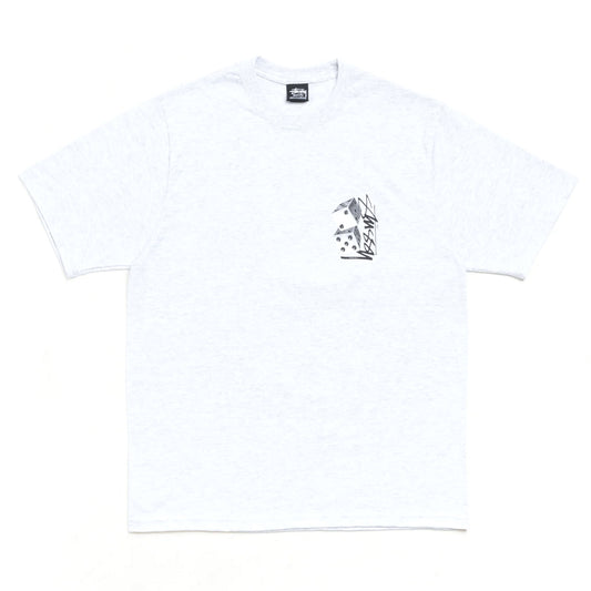 Stüssy - T-Shirt - Tall Dice - ash heather - Instore Only!