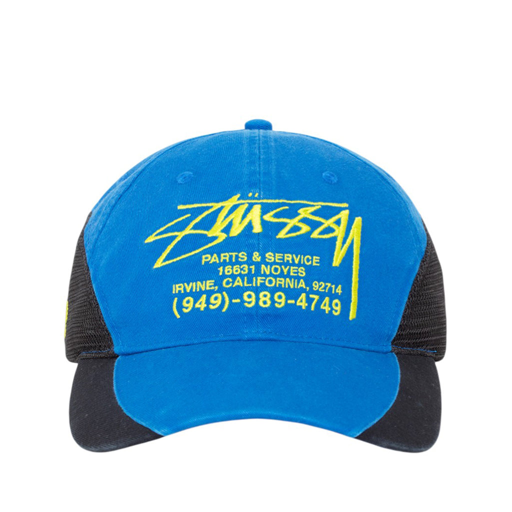 Stüssy Cap "LP Service Mesh Strapback" blue