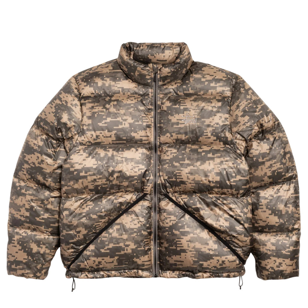 Stüssy Jacket "Micro Ripstop Down Mock" digi camo