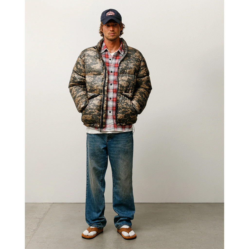 Stüssy Jacket "Micro Ripstop Down Mock" digi camo