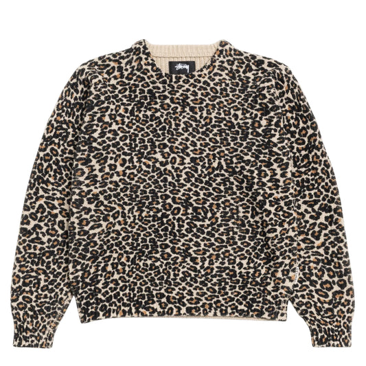 Stüssy Knit Sweater "Leopard" leopard