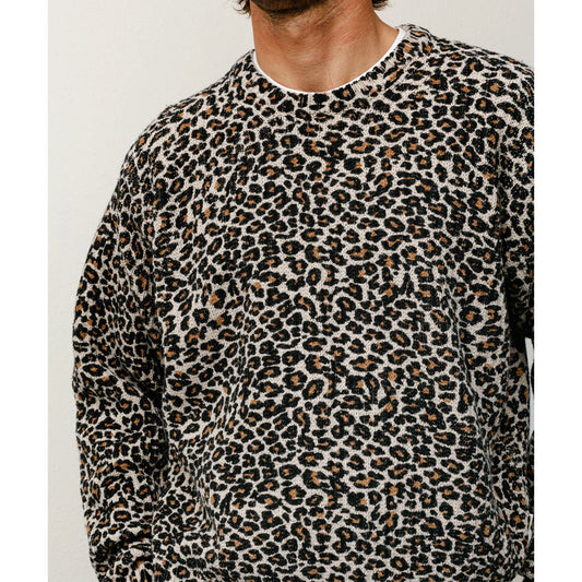 Stüssy Knit Sweater "Leopard" leopard
