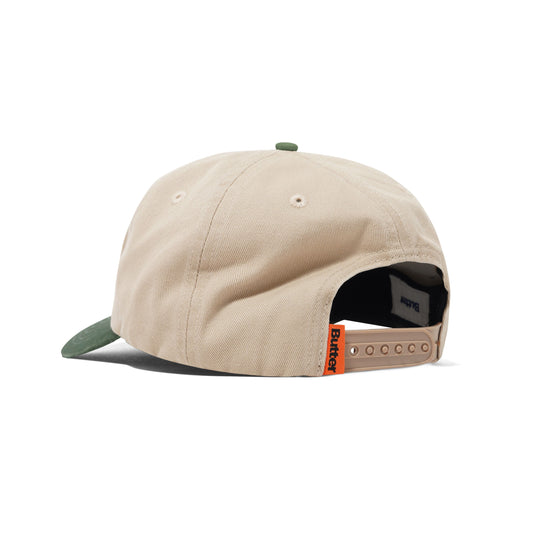 Butter Goods Cap "Tide 5 Panel" washed tan/seaweed