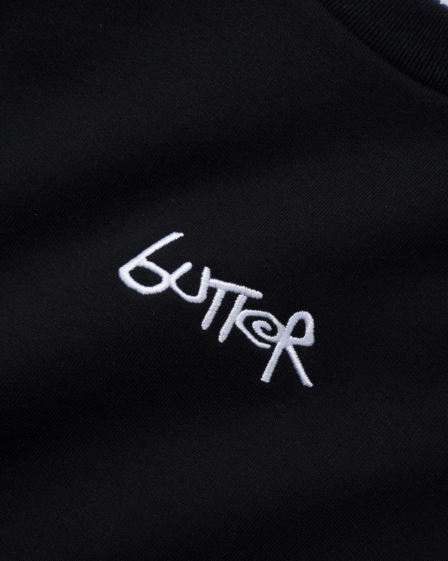 Butter Goods Crewneck "Tread" black/charcoal