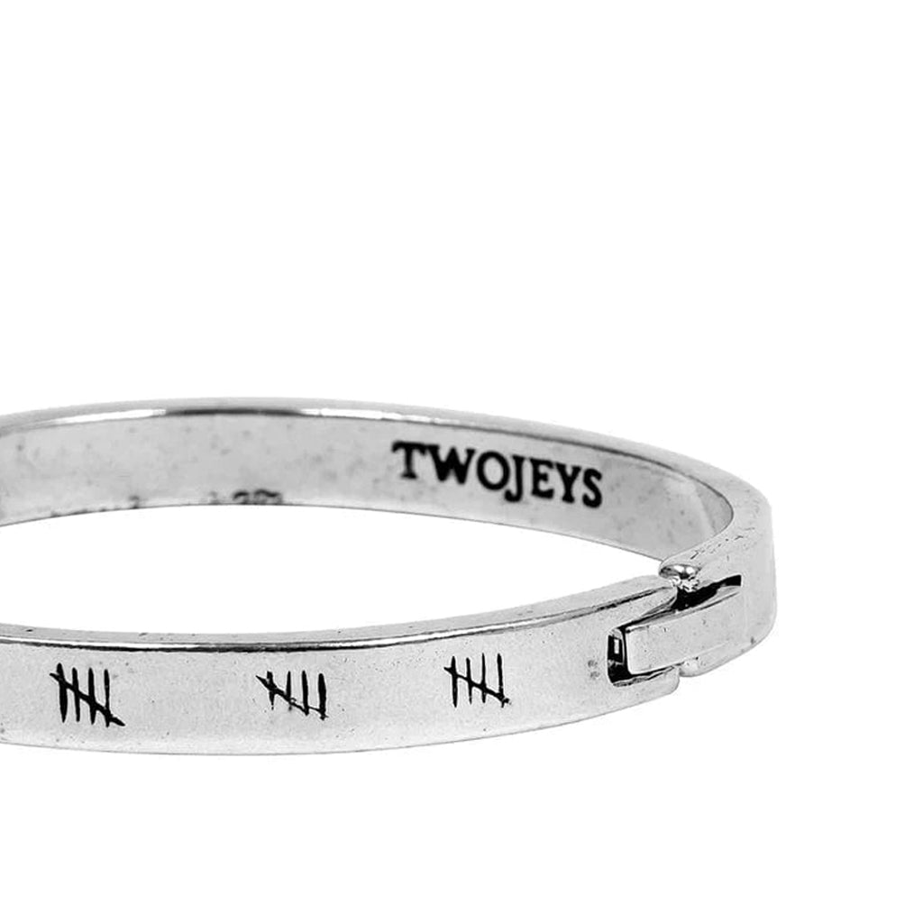 TwoJeys - Bracelet - Hope - silver