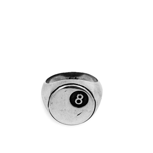 TwoJeys - Ring - 8 Ball - silver