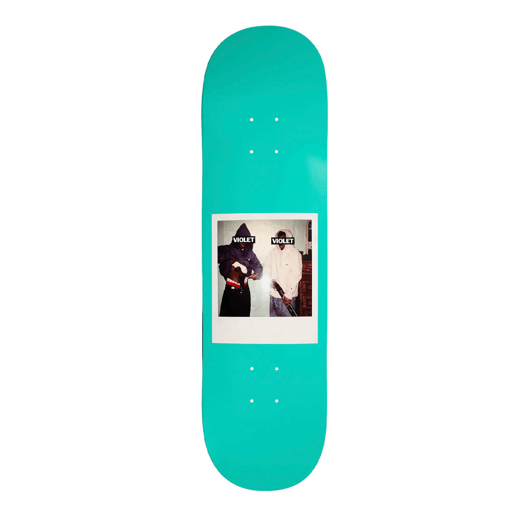 Violet! Deck "We're In This Together" persian green 8.38"