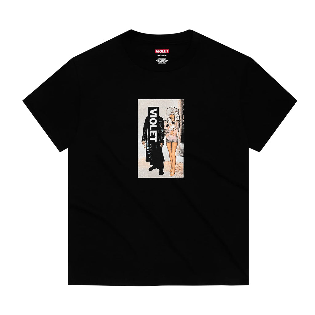 Violet! T-Shirt "It's A Girls World" black