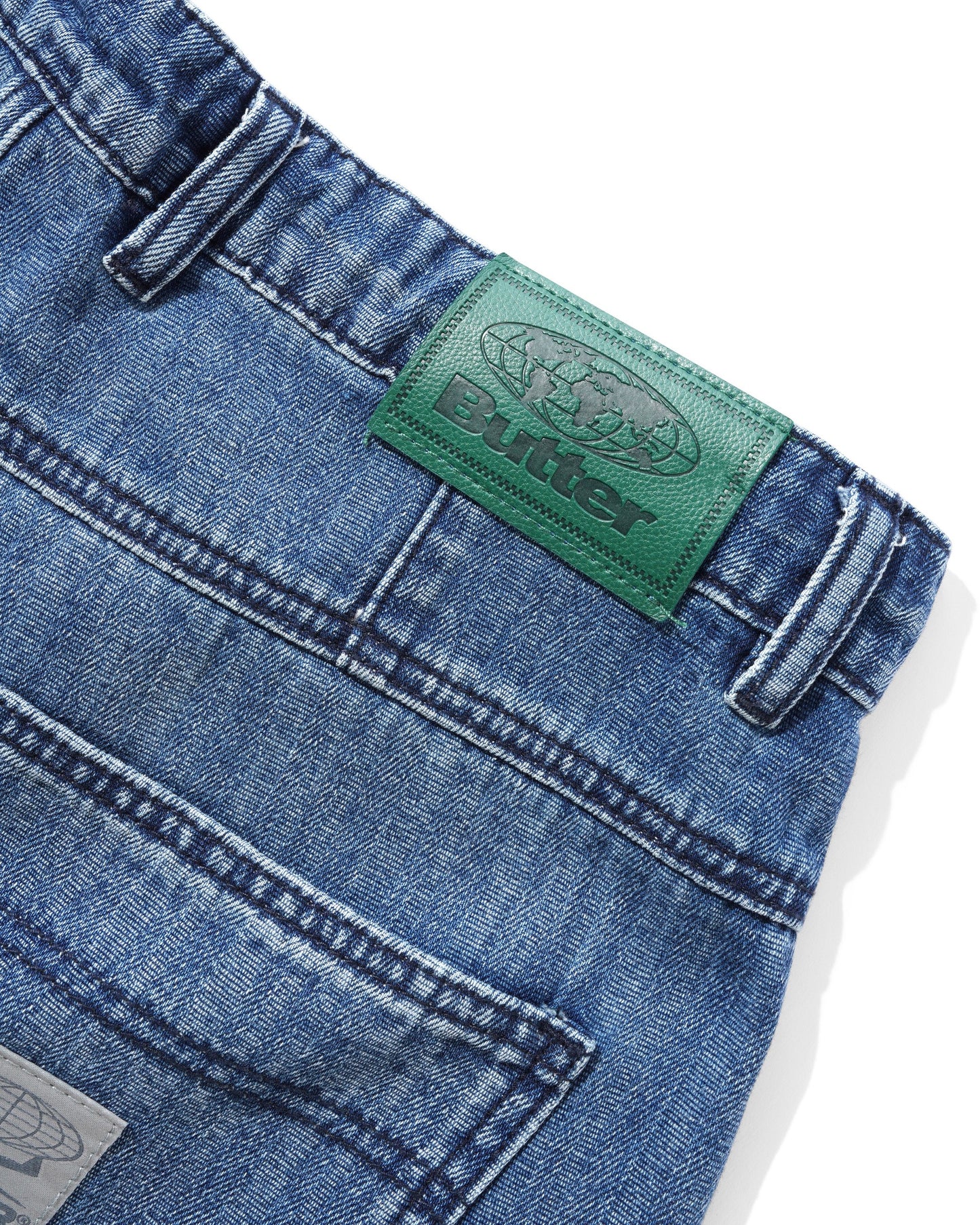 Butter Goods - Wide Cut Denim - Vertical Stripe