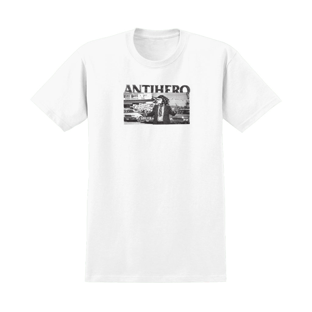 Anti Hero T-Shirt "Pure Stoke" white