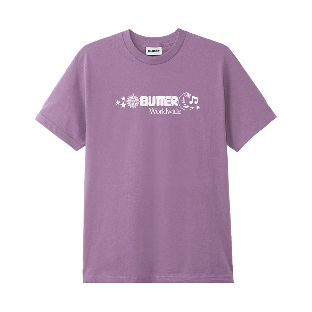 Butter Goods T-Shirt Zodiac washed berry