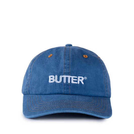 Butter Goods - Cap - Rounded Logo 6 Panel - slate