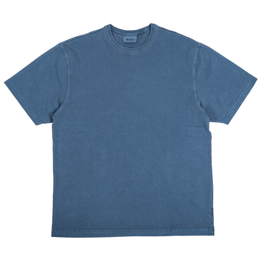 Carhartt WIP - T-Shirt - S/S Taos - vancouver blue garment dyed