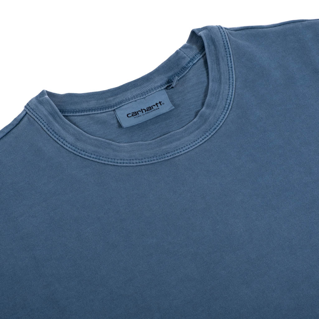 Carhartt WIP - T-Shirt - S/S Taos - vancouver blue garment dyed