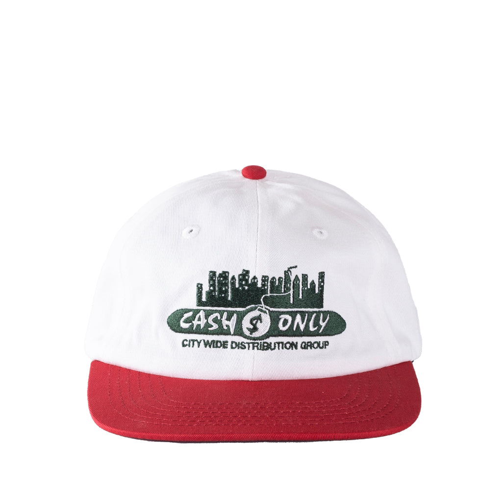 Cash Only - Cap - Skyline 6 Panel - natural/cherry