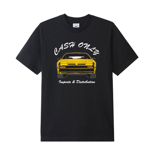 Cash Only T-Shirt Car black
