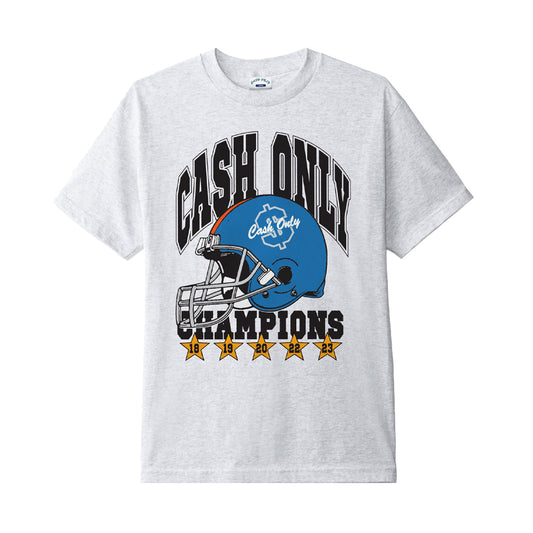 Cash Only - T-Shirt - Super Bowl - ash grey