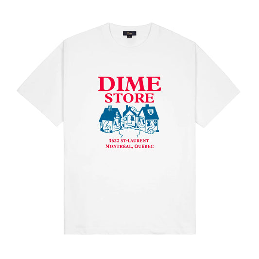 Dime - T-Shirt - Skateshop - white