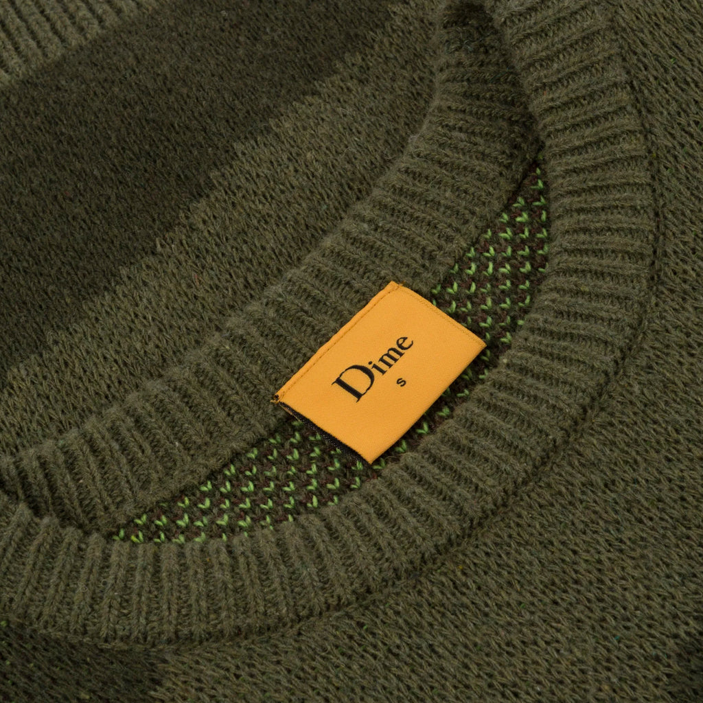 Dime - Crewneck - Bovine Wool Knit - army