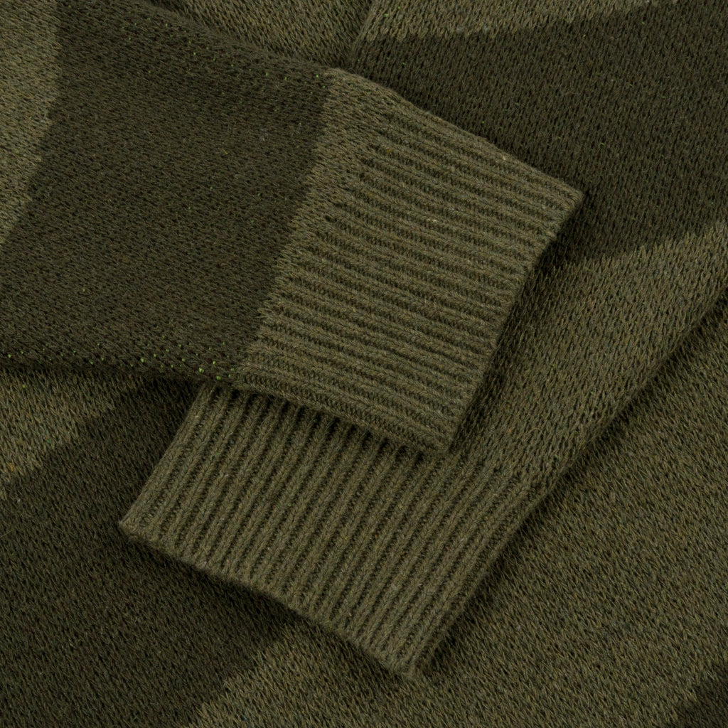 Dime - Crewneck - Bovine Wool Knit - army