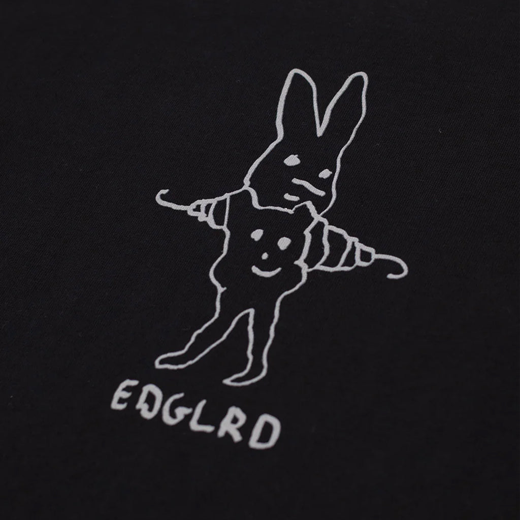 EDGLRD - T-Shirt - Hooky - black