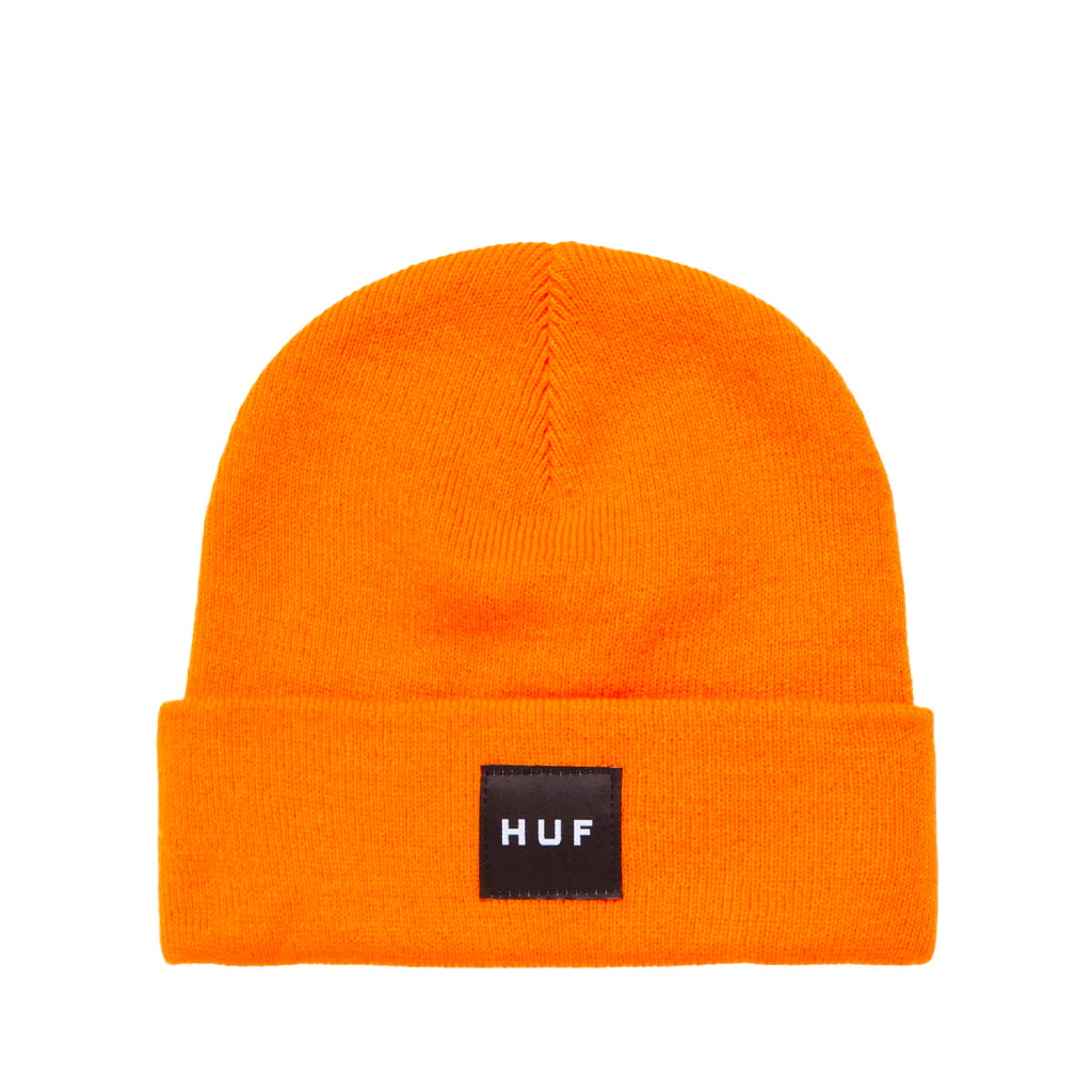HUF Beanie Box Logo orange