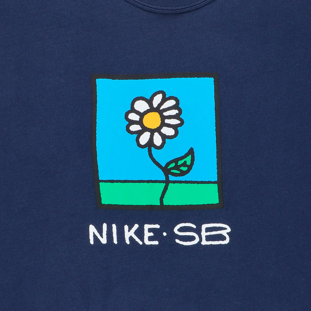 Nike SB T-Shirt Daisy midnight navy