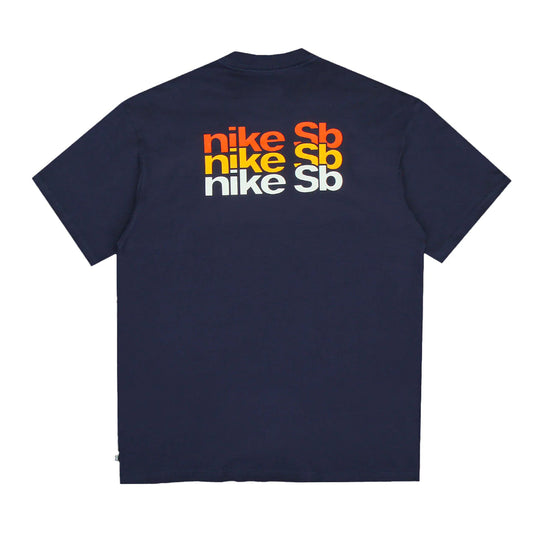 Nike SB - T-Shirt - Repeat - navy