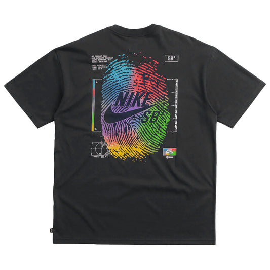Nike SB - T-Shirt - Thumbprint - black