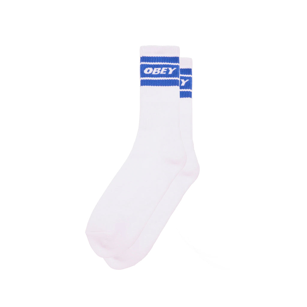 Obey - Socks - Cooper II - white/surf blue