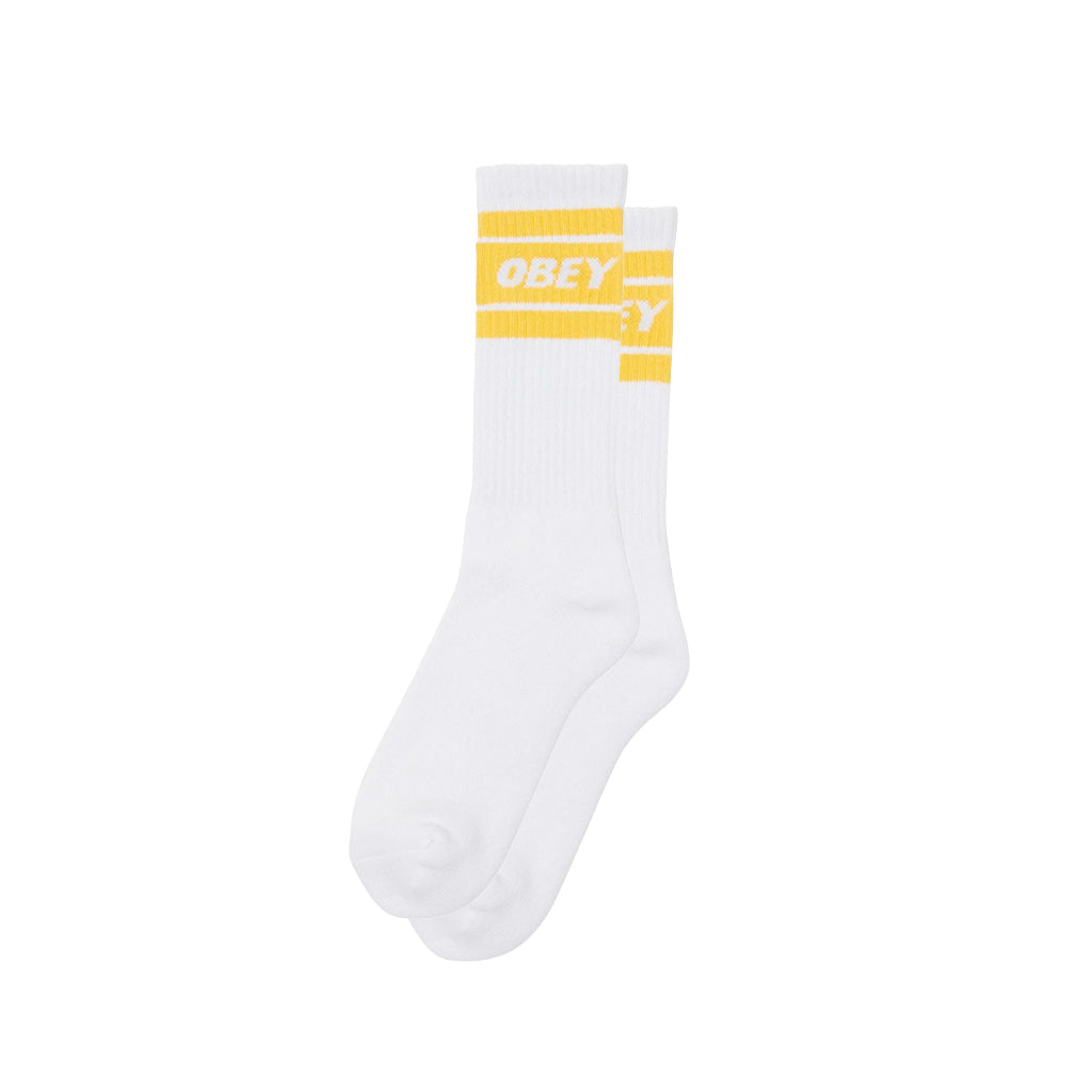 Obey - Socks - Cooper II - white/honeycomb