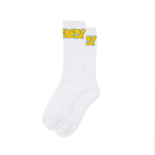 Obey - Socks - Wavy - white