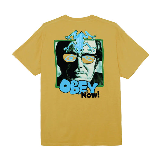 Obey - T-Shirt - Obey Now ! - pigment sunflower