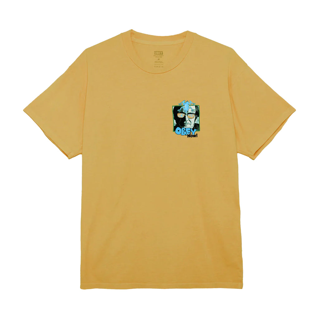 Obey - T-Shirt - Obey Now ! - pigment sunflower