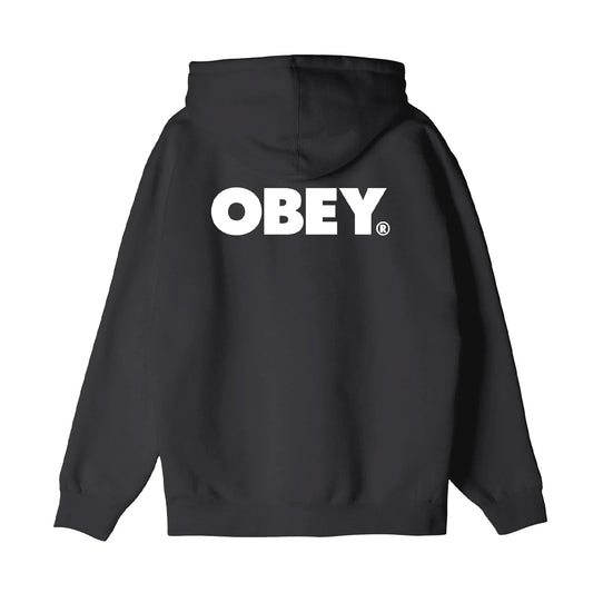 Obey - Zip Hoodie - Bold - black
