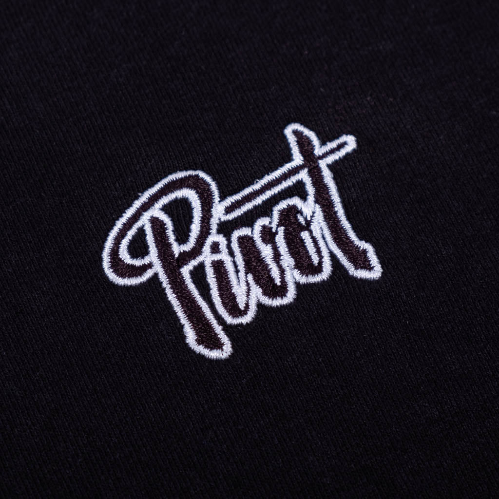 Pivot Skateshop - T-Shirt - Humble Logo Stick - black