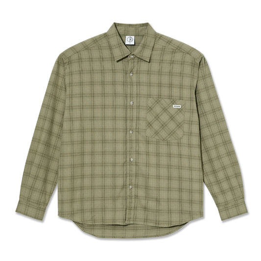 Polar LS Shirt Mitchell Flannel green/beige
