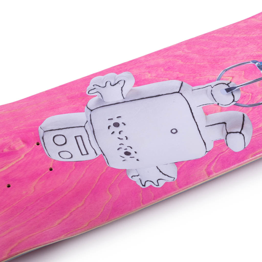 Robotron Deck "Grabber" pink 8.0"