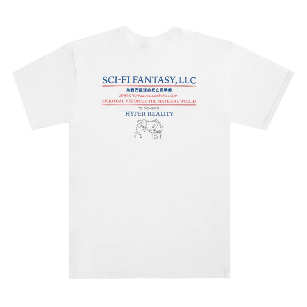 Sci-Fi Fantasy T-Shirt Dance white
