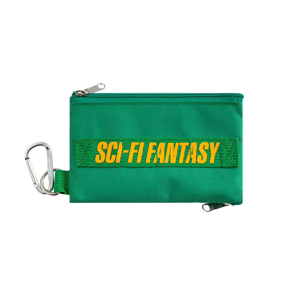 Sci- Fi Fantasy Pouch Carry-All green