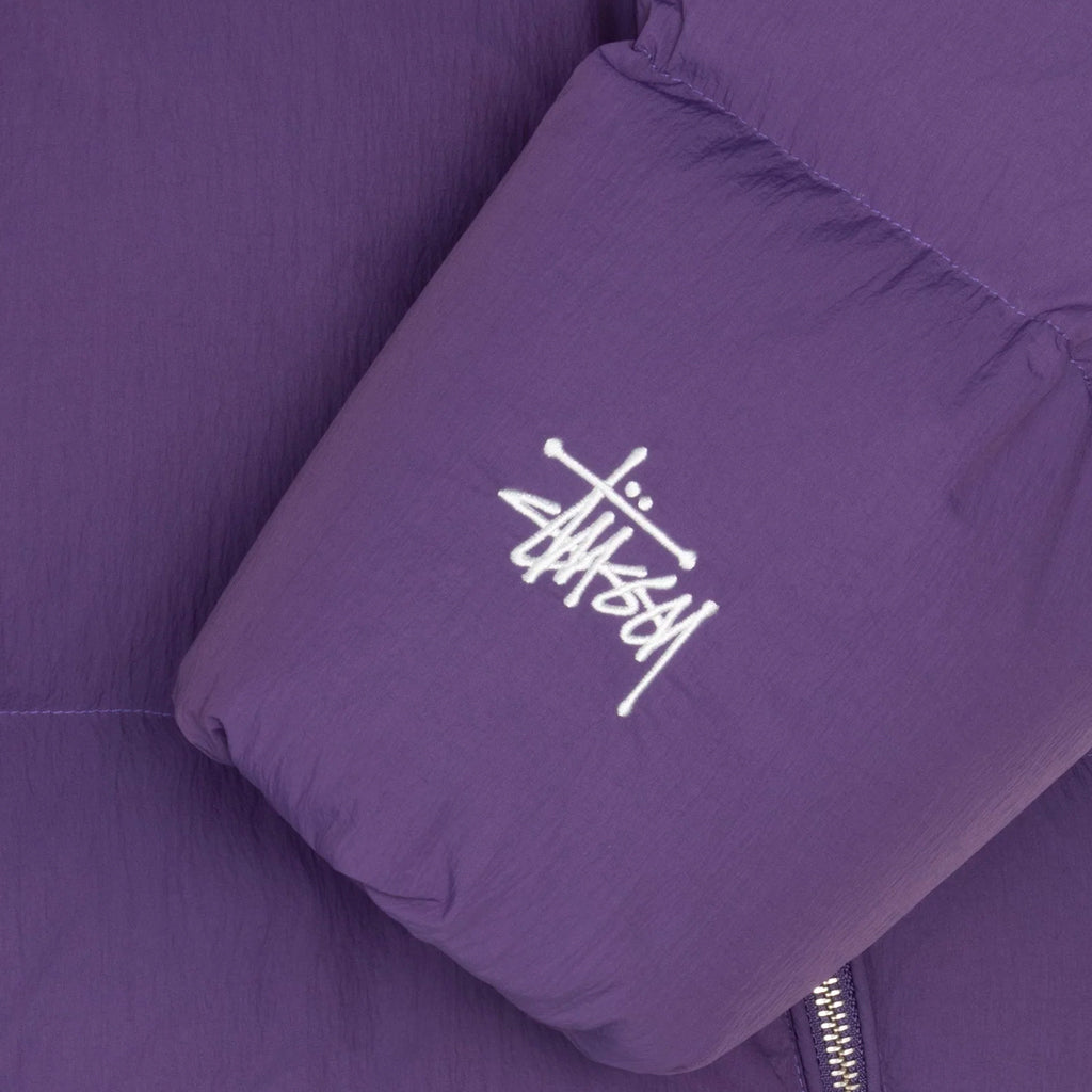Stüssy - Jacket - Nylon Puffer - purple